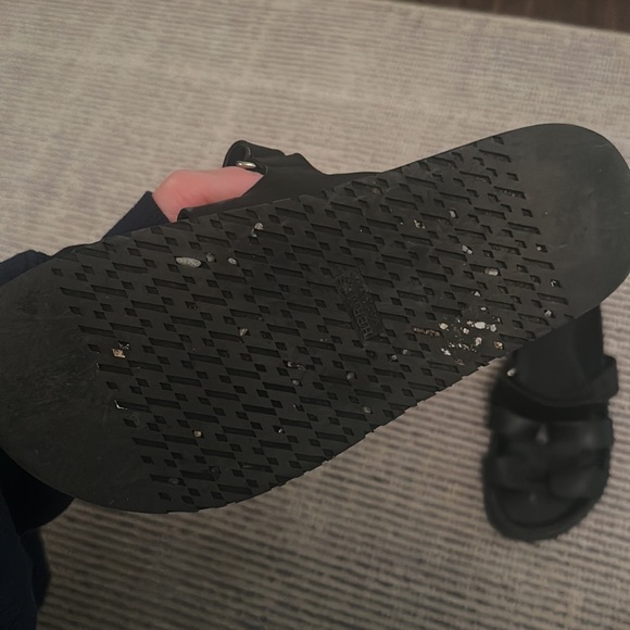 Hermes Chypre Sandals in Black - Picture 3 of 6